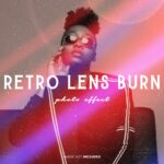 Retro Lens Burn Photo Effect