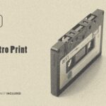 Retro Print Effect PSD