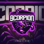 Scorpion Esport Logo Template