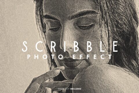 Scribble Art Photo Effect