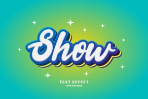 Show Text Effect