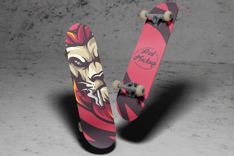 Skateboard Mockups