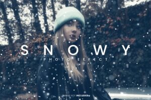 Snowy Photo Effect