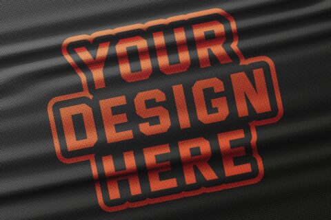 Sport Fabric Mascot Mockup