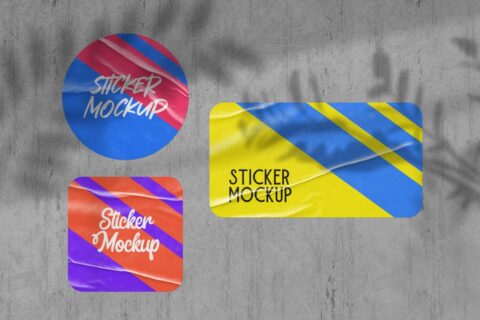 Sticker Mockup