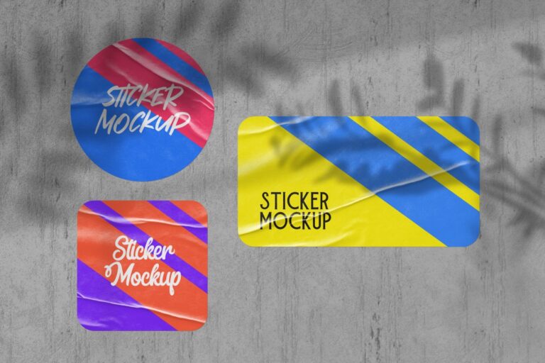Sticker Mockup