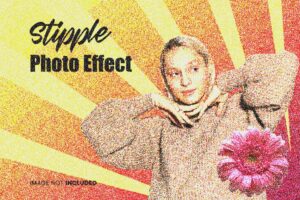 Stipple Effect for Photoshop