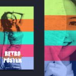 Retro Poster PSD Template