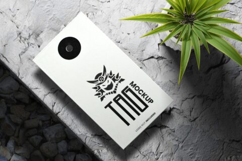 Tag Logo Mockup