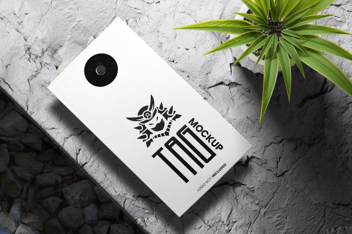 Tag Logo Mockup