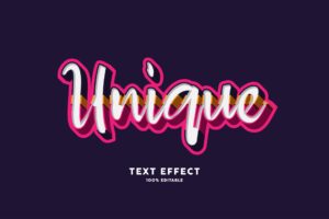 Unique Text Effect