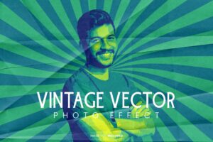 Vintage Vector Photo Effect