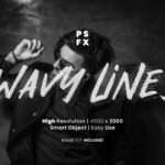 Wavy Lines Text Effect