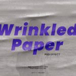 Wrinkled Paper Photo Effect